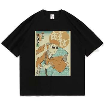 Amazon | JP THE WAVY Tシャツ 浮世絵 ブラック | Tシャツ